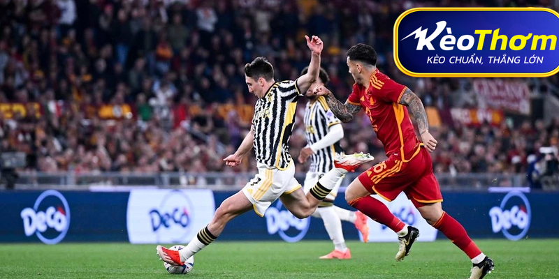 Số liệu thống kê về AS Roma gặp Juventus và bảng nhận định