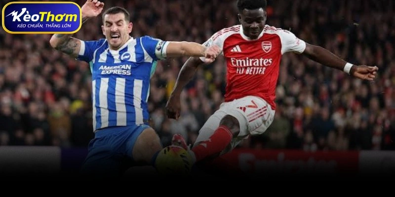Phân tích điểm nóng chiến thuật giữa Arsenal và Brighton