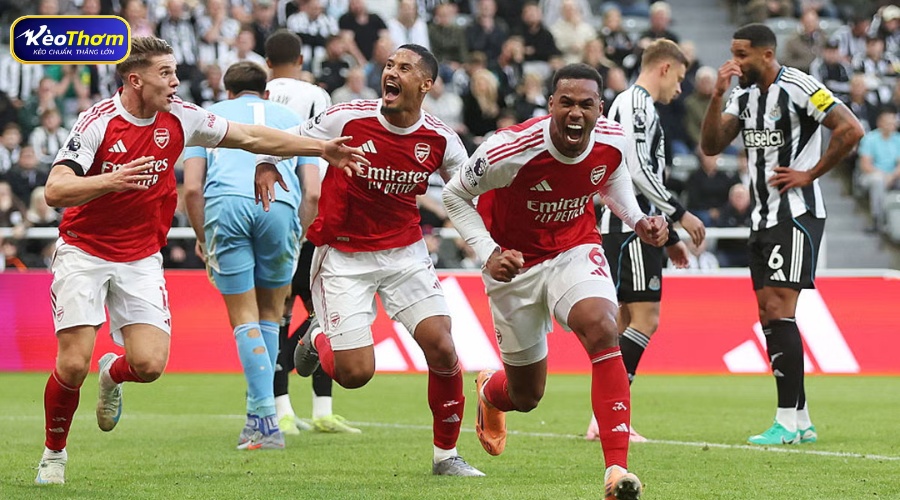 Tổng quan Arsenal vs Newcastle qua dữ liệu từ KeoThom