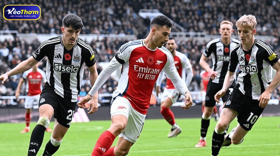 5 trận gần nhất Arsenal vs Newcastle giai đoạn 2025 - 2026